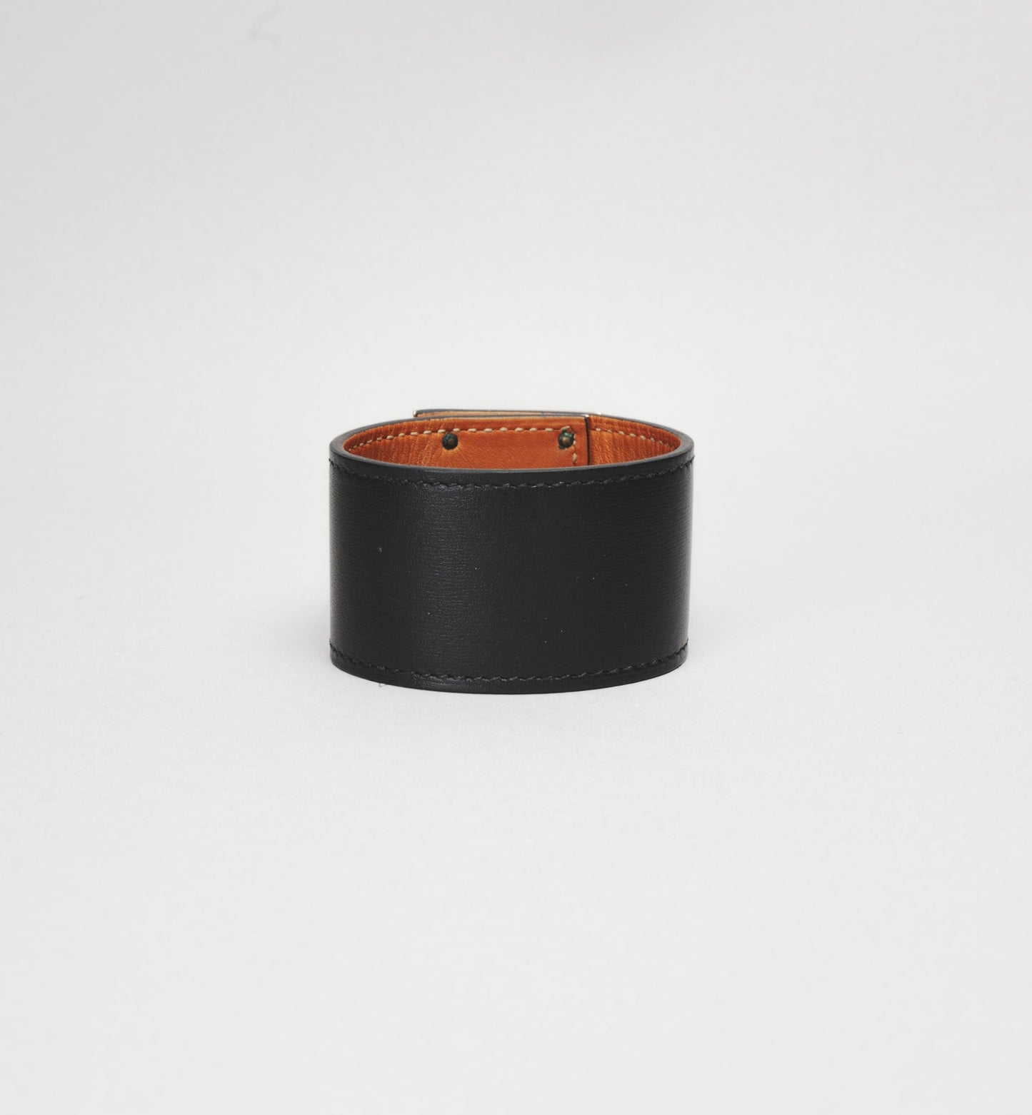 Bracelet Hermès Kelly Dog Noir - Finition Dorée