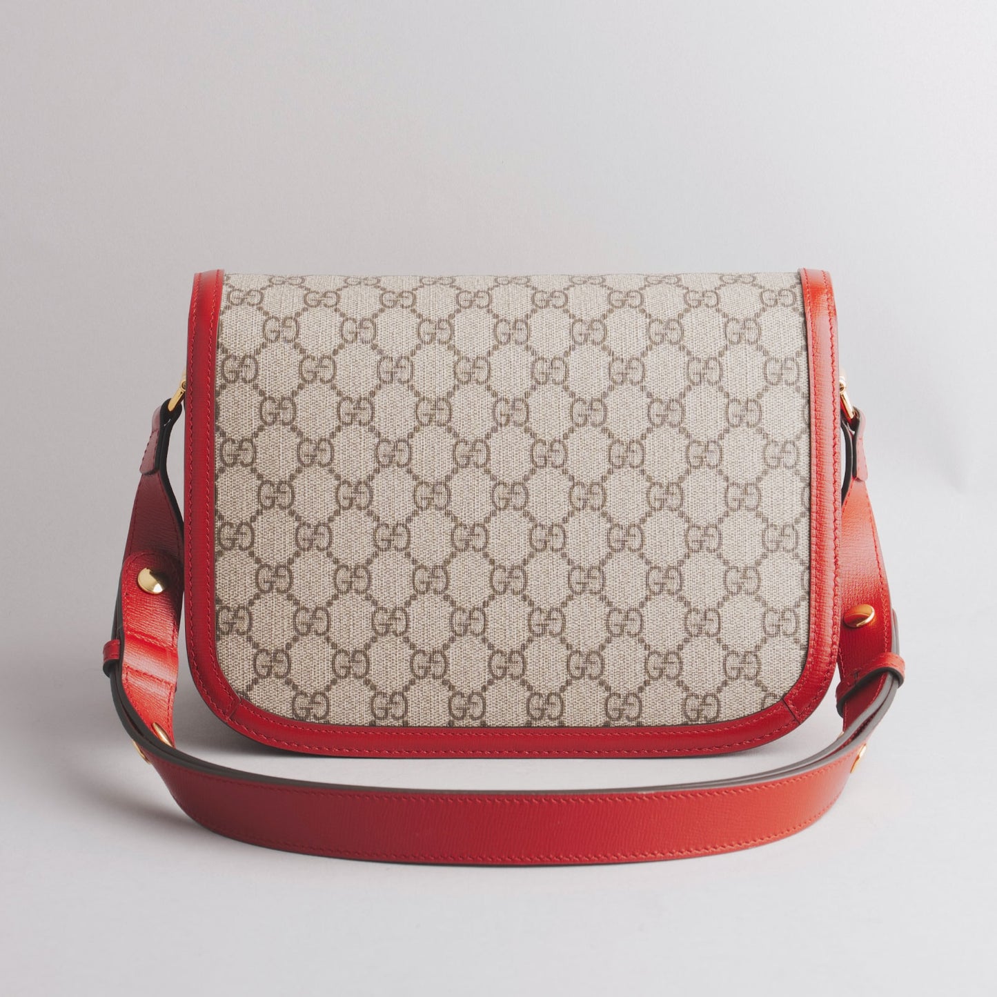 Sac à main horsebit GUCCI bordeaux