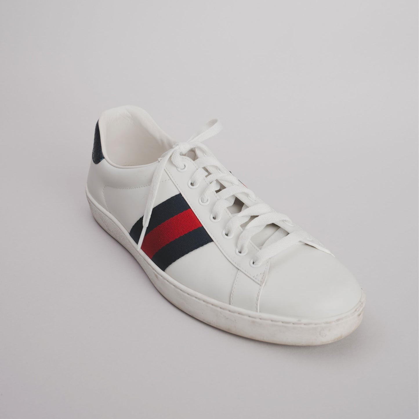 Baskets GUCCI 44 blanc / bleu