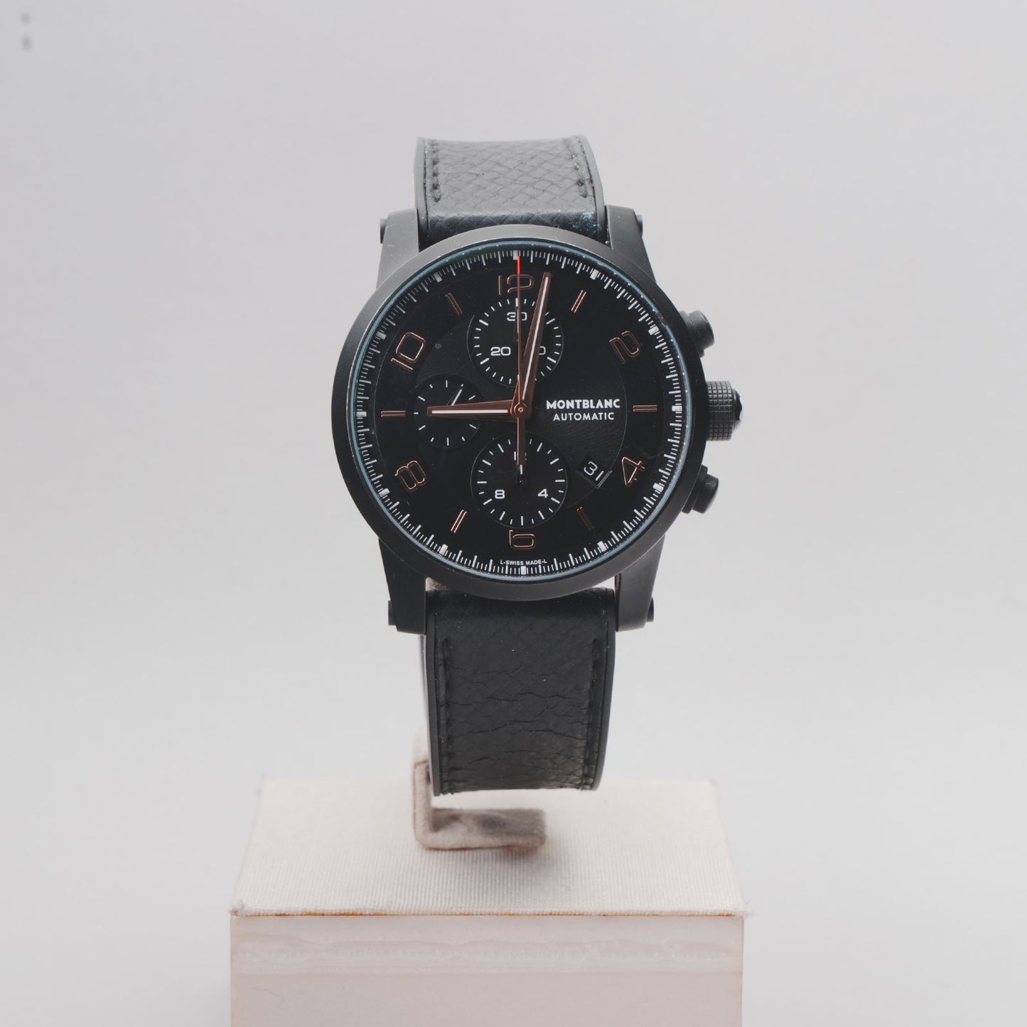 Montre chrono timewalker automatique MONT BLANC noir
