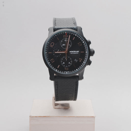 Montre chrono timewalker automatique MONT BLANC noir