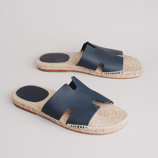 Sandales izmir HERMES 41 marine