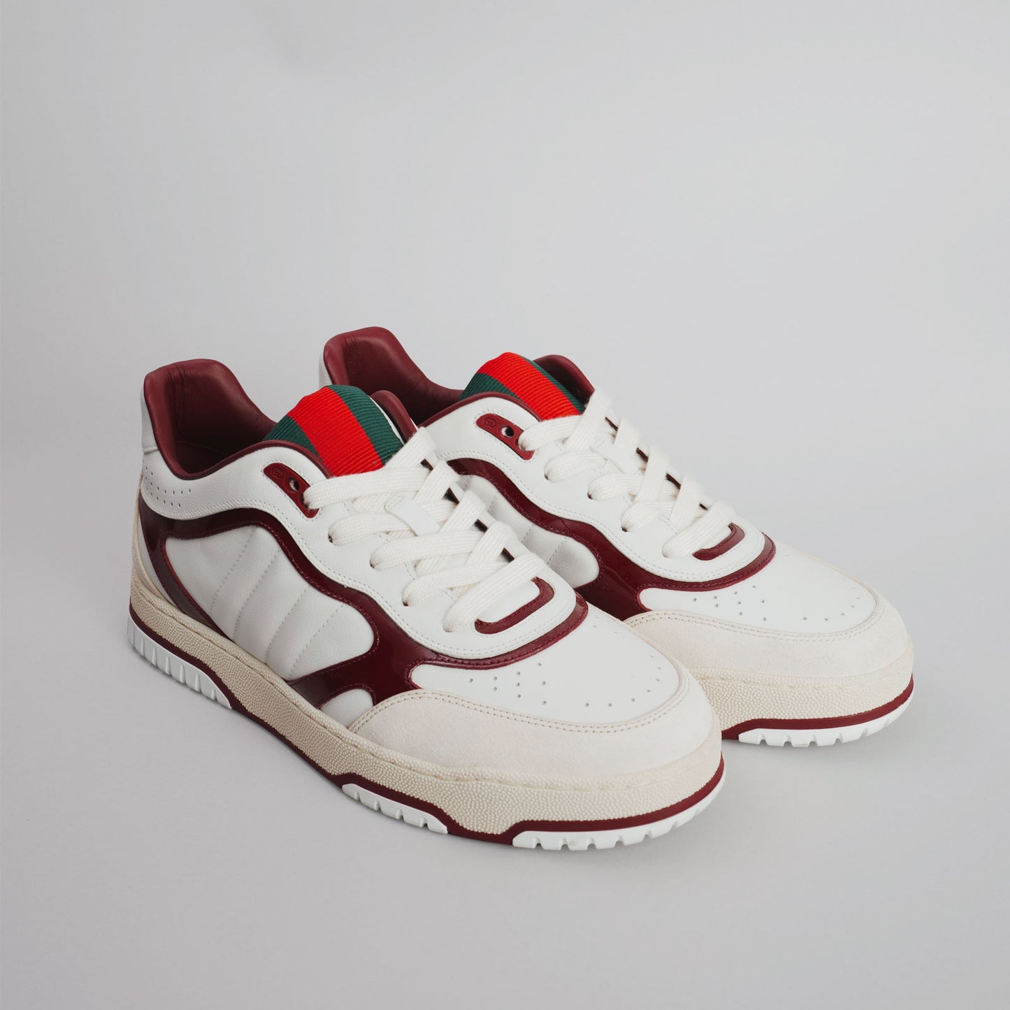 Baskets GUCCI 41 bordeaux