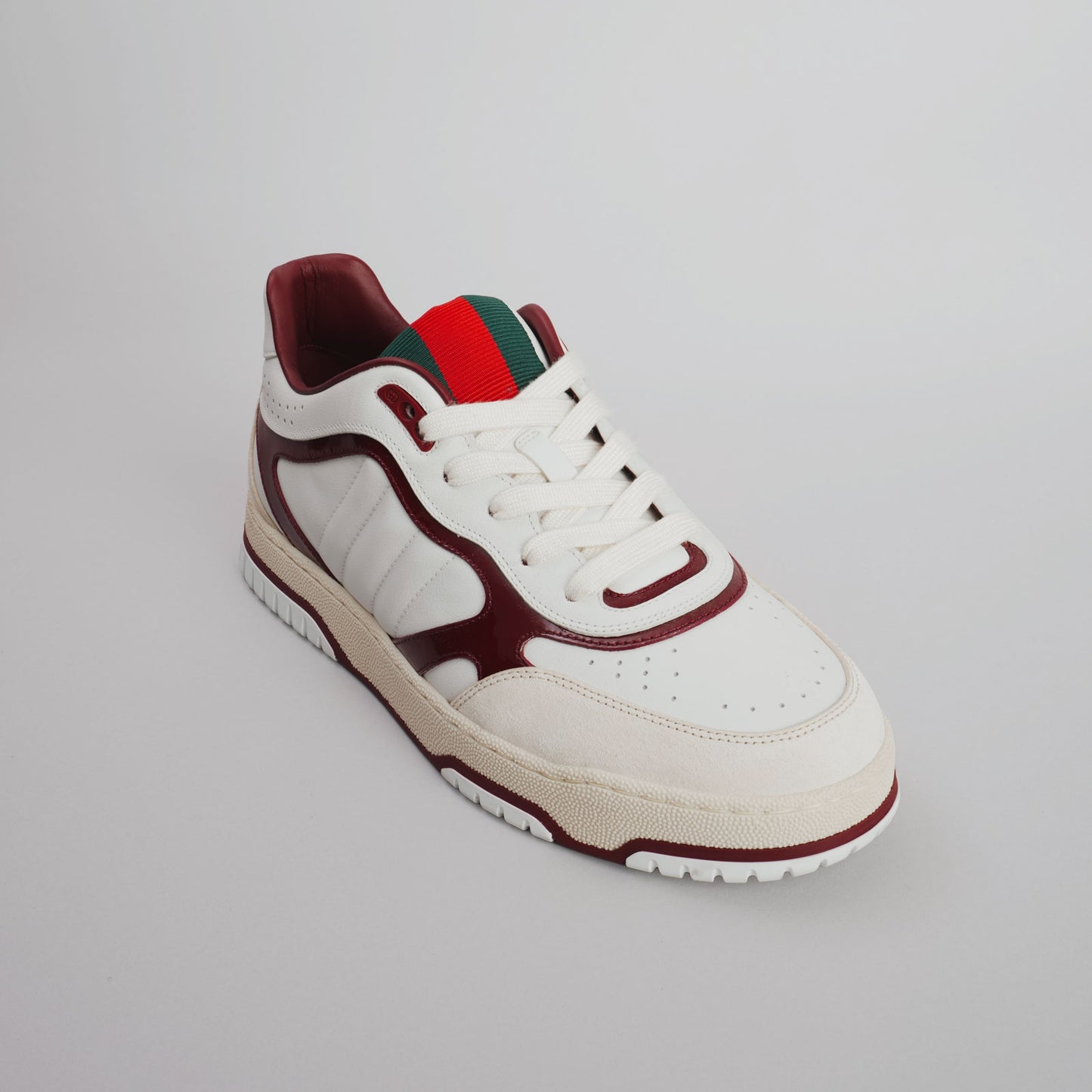 Baskets GUCCI 41 bordeaux