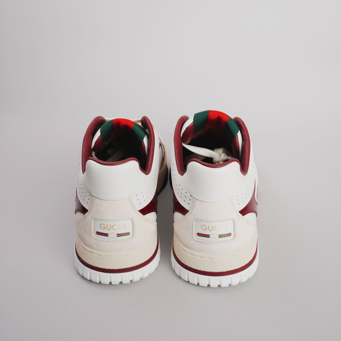 Baskets GUCCI 41 bordeaux