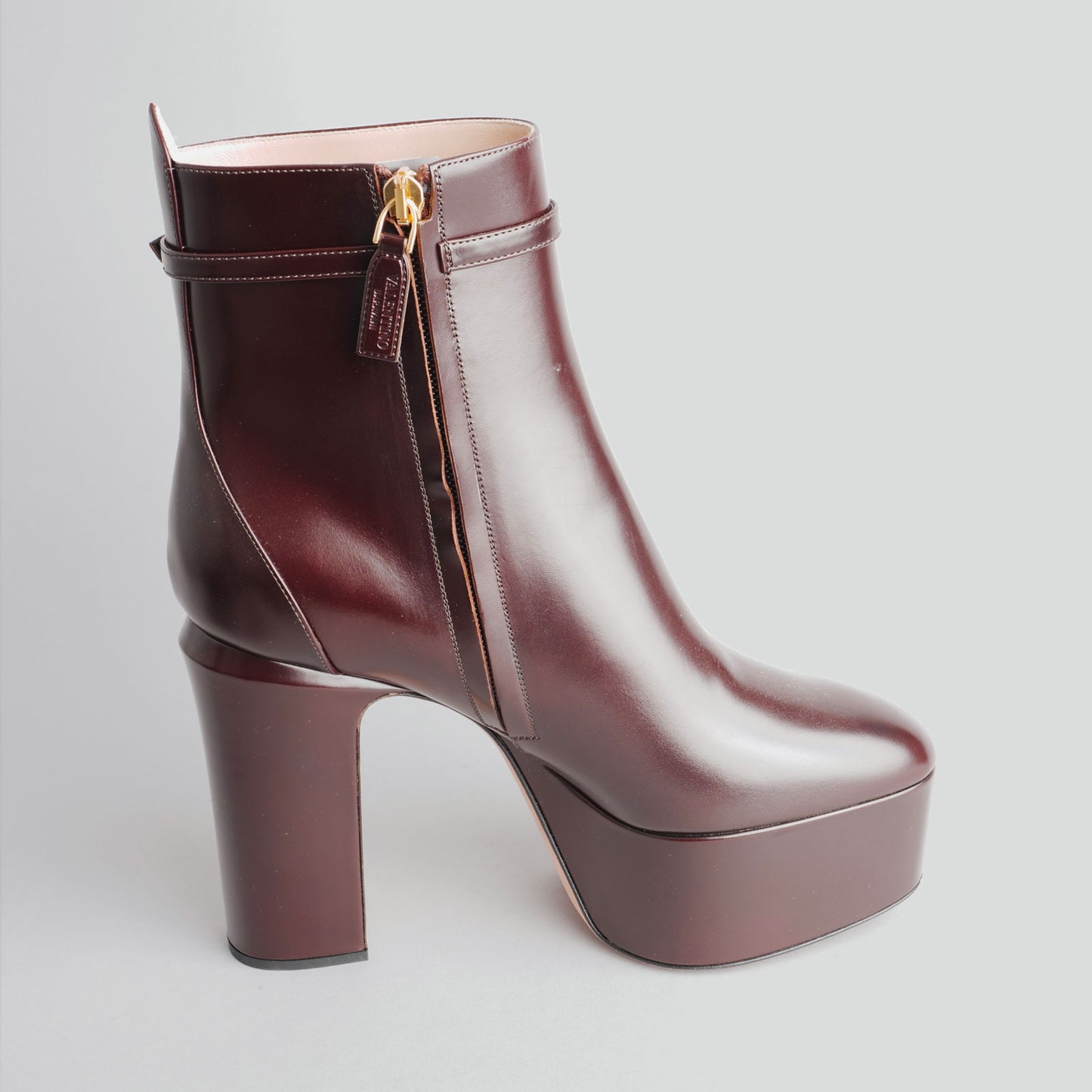 Bottes VALENTINO 39 bordeaux