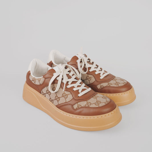 Baskets GUCCI 38 marron