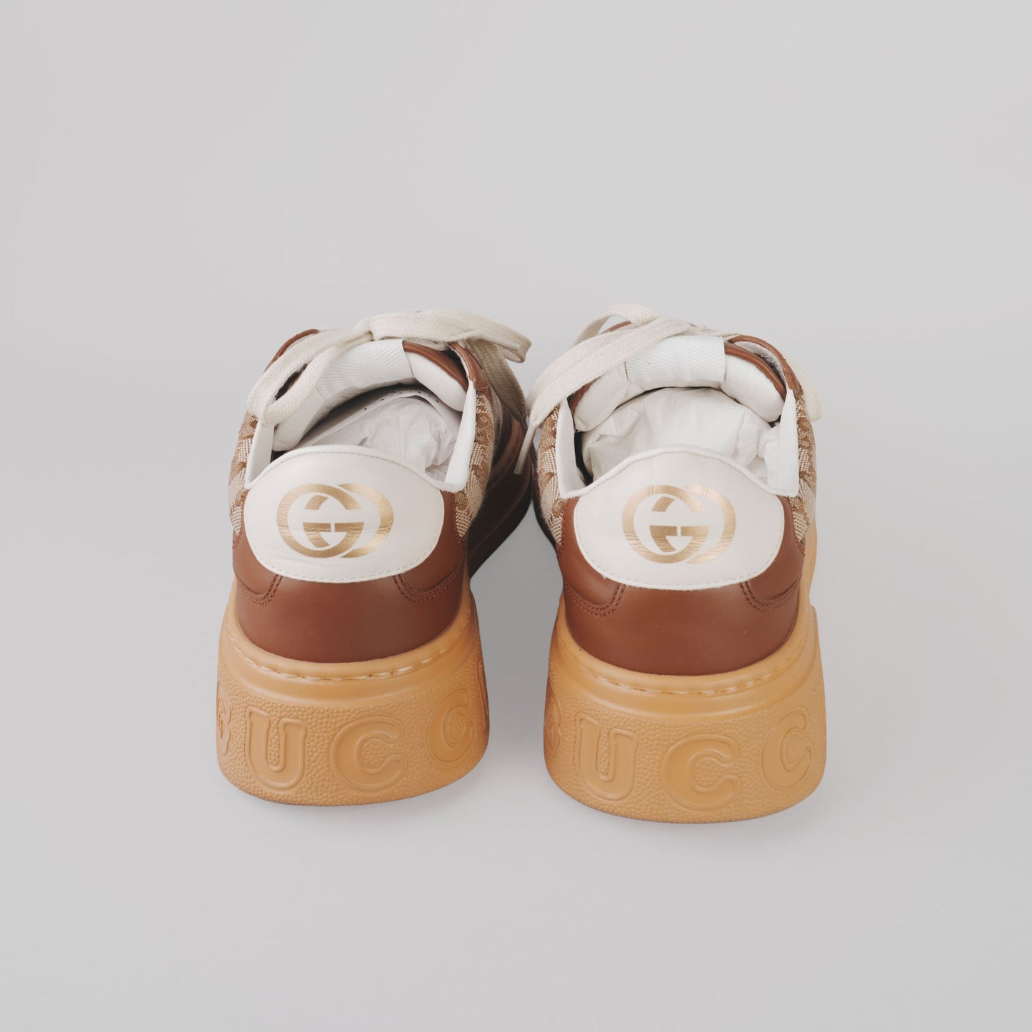 Baskets GUCCI 38 marron