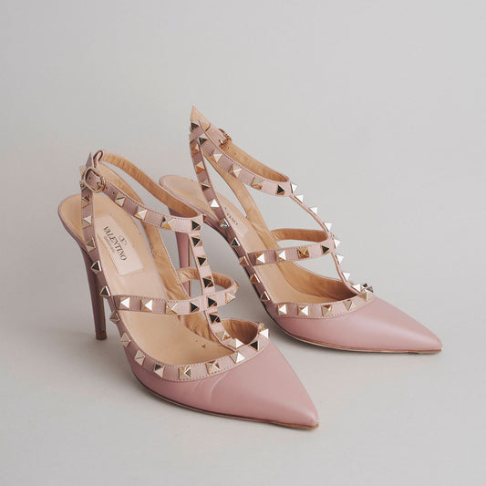 Sandales VALENTINO 37 beige