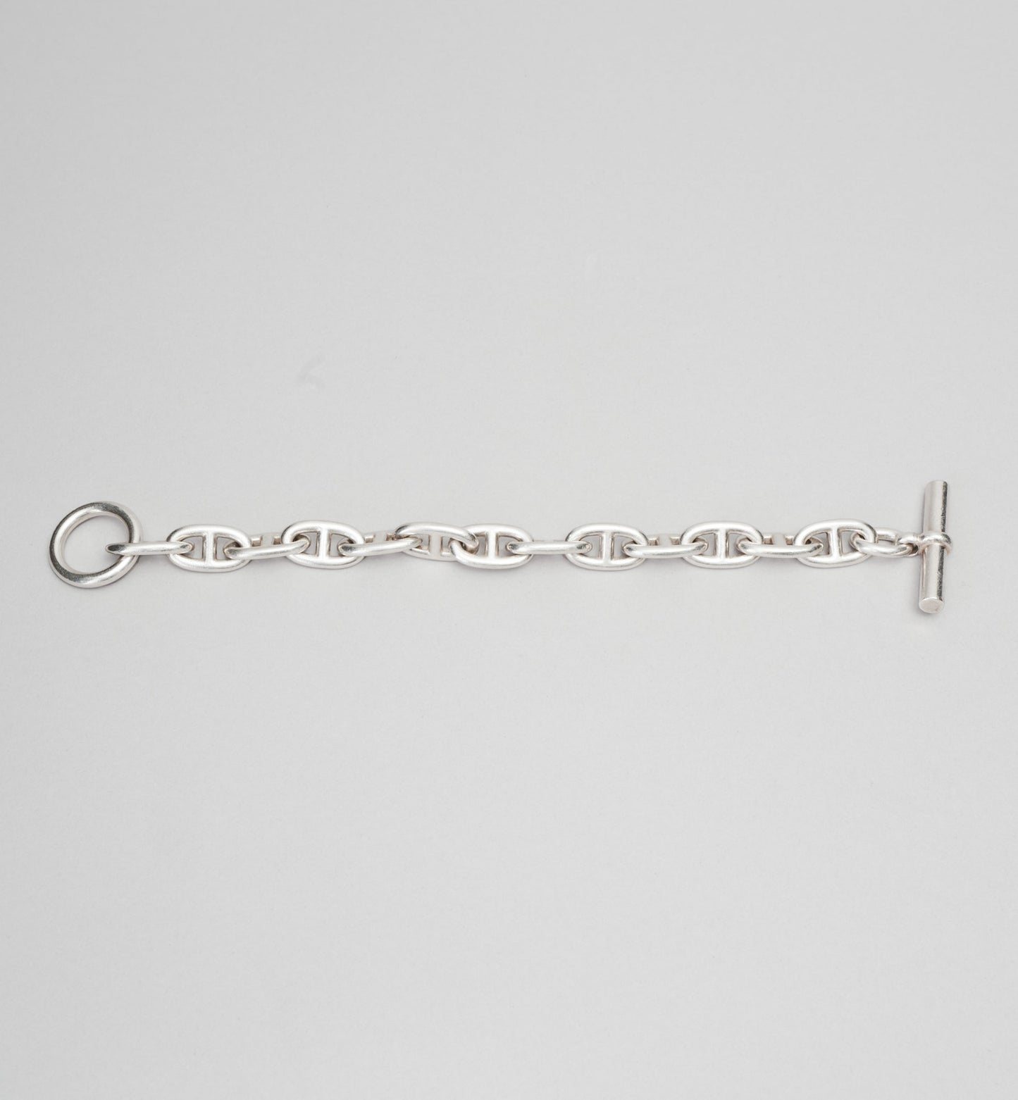 Bracelet Hermès Chaîne d'Ancre Argent - 12 maillons Vintage