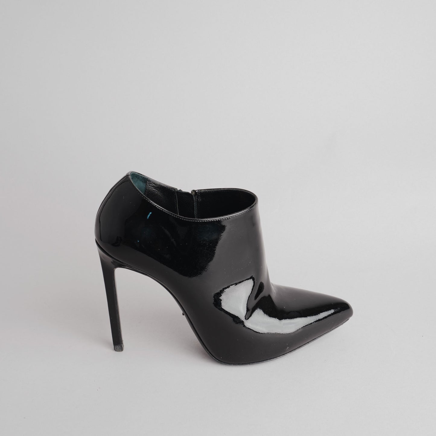 Bottes vernis SAINT LAURENT 37 noir