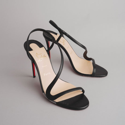 Sandales eloise  LOUBOUTIN 40 noir