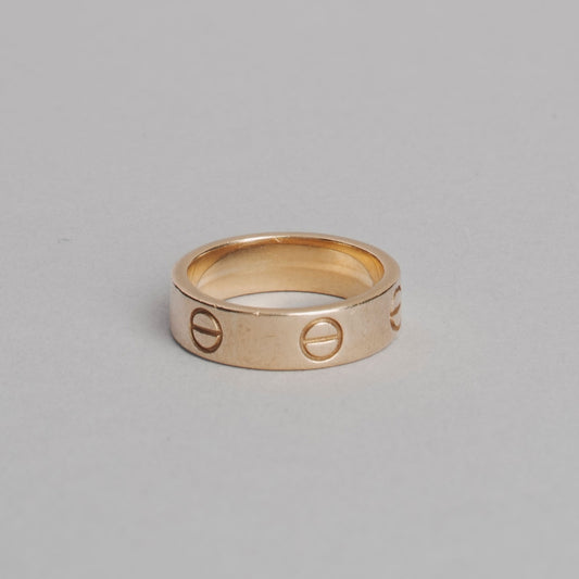Bague love 9gr 750/1000 CARTIER jaune