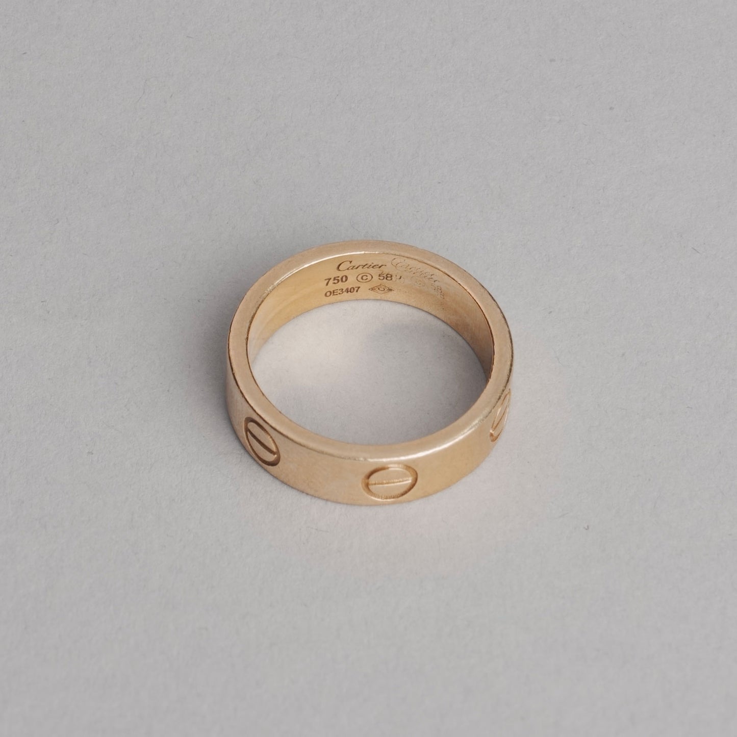 Bague love 9gr 750/1000 CARTIER jaune