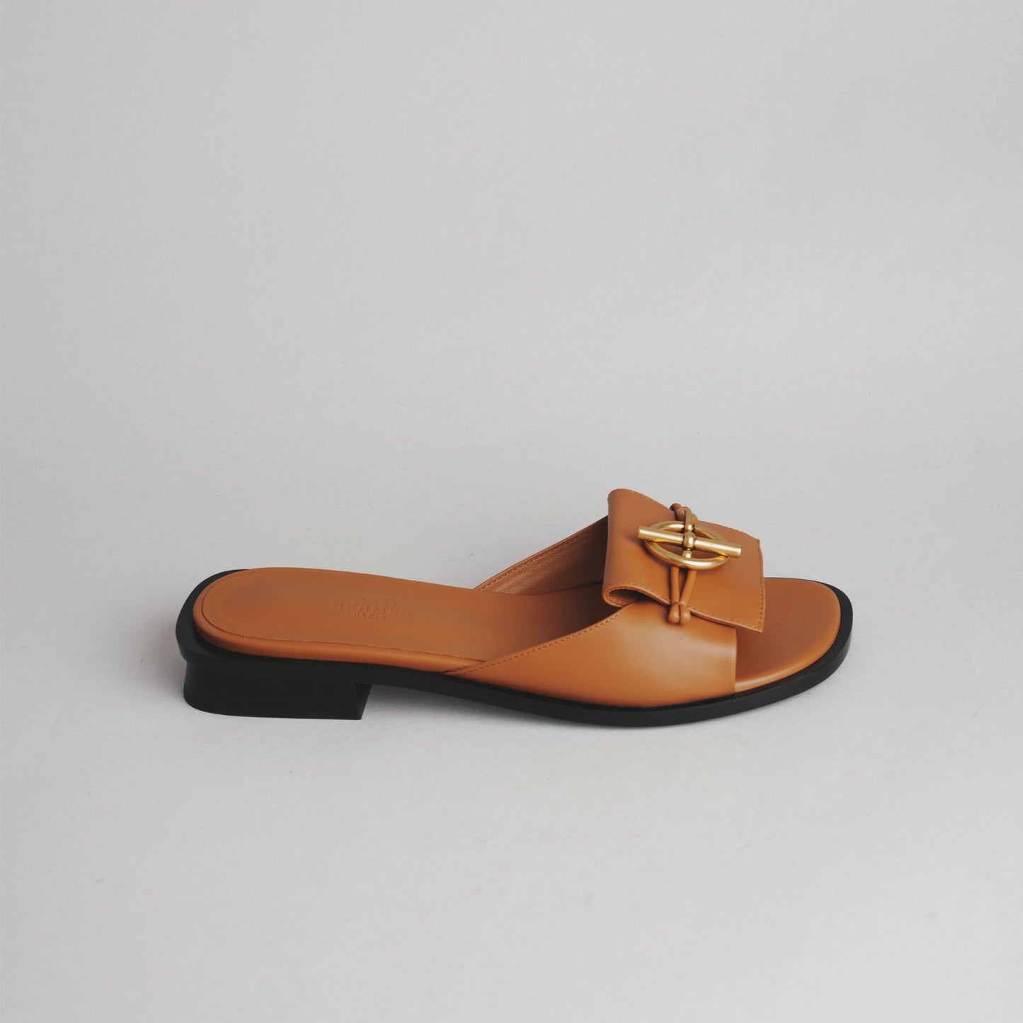 Sandales ilot HERMÈS 37 marron
