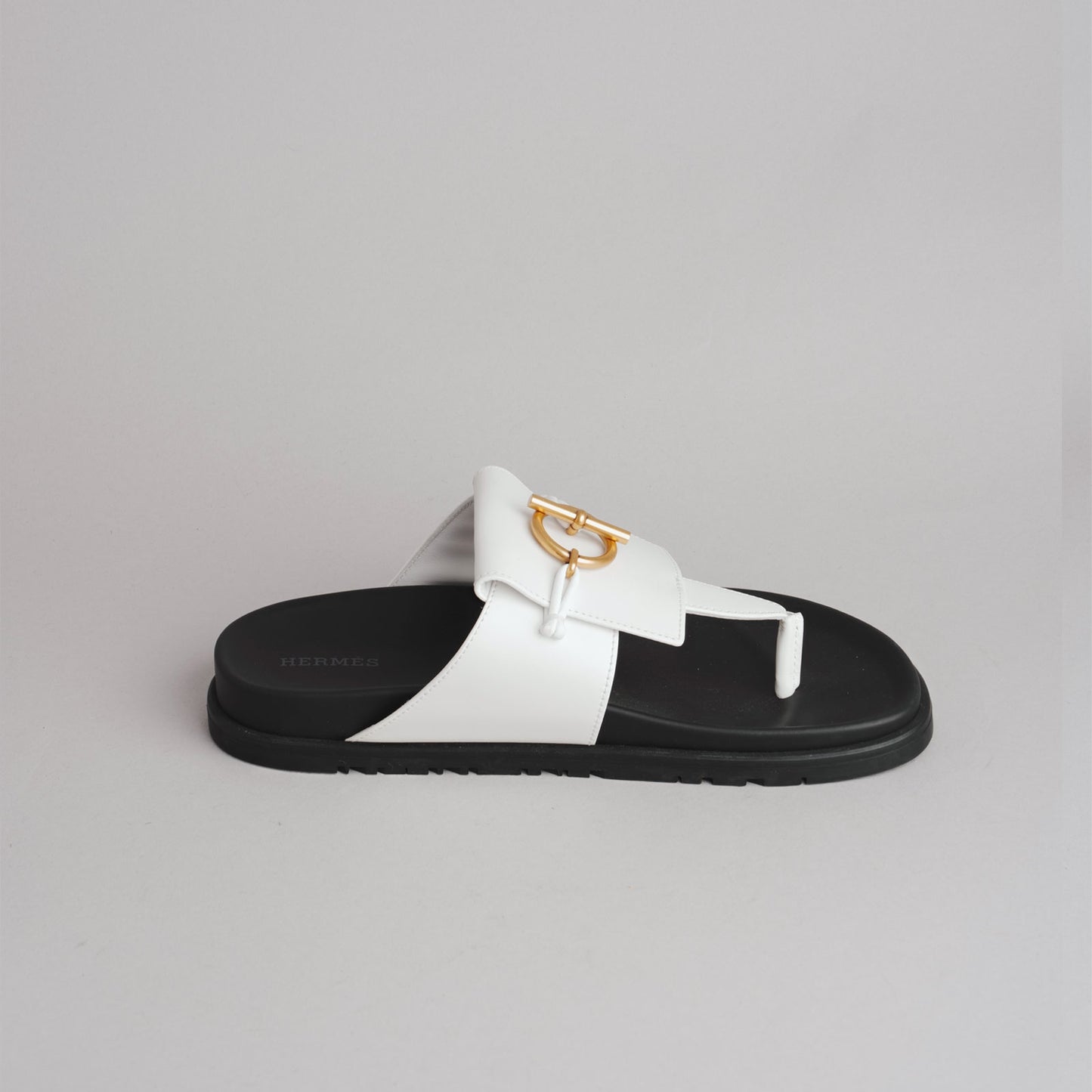 Sandales ilot HERMÈS 37 blanc