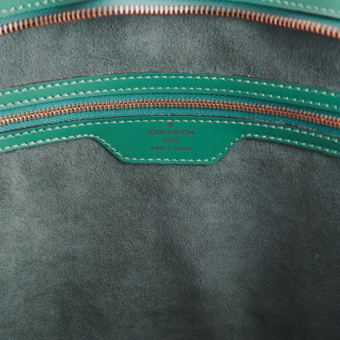 Sac à main épi saint jacques  LOUIS VUITTON vert
