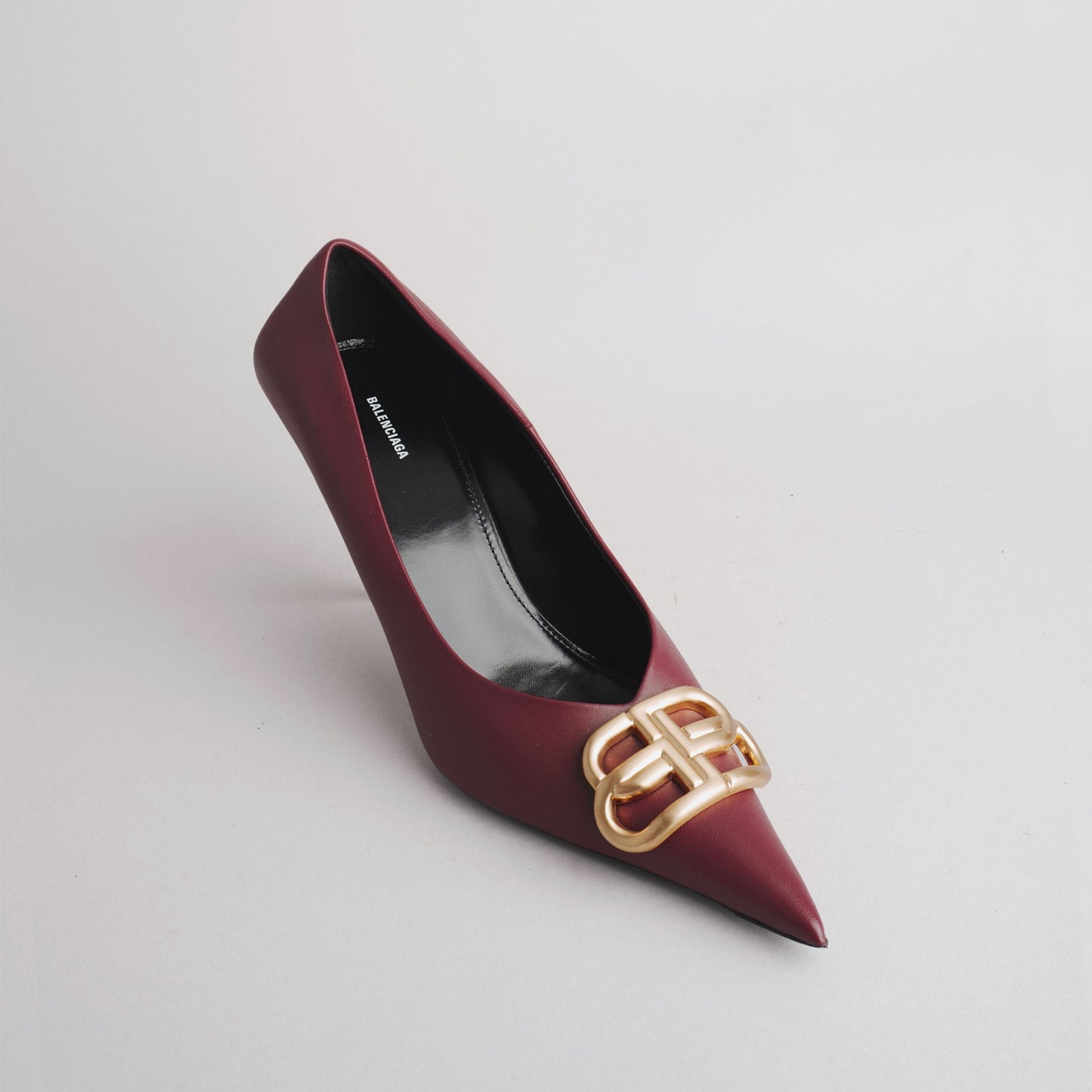 Escarpins avec boite et dust bag BALENCIAGA 38 prune
