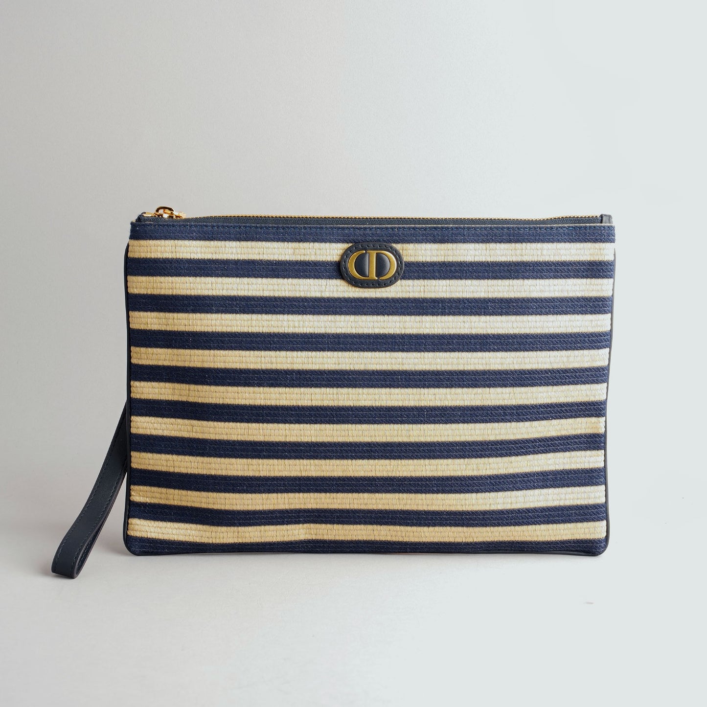 Pochette marine  DIOR marine / beige