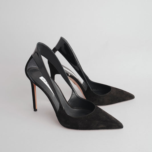 Escarpins sans dust bag ni boite  AQUAZZURA 40 noir