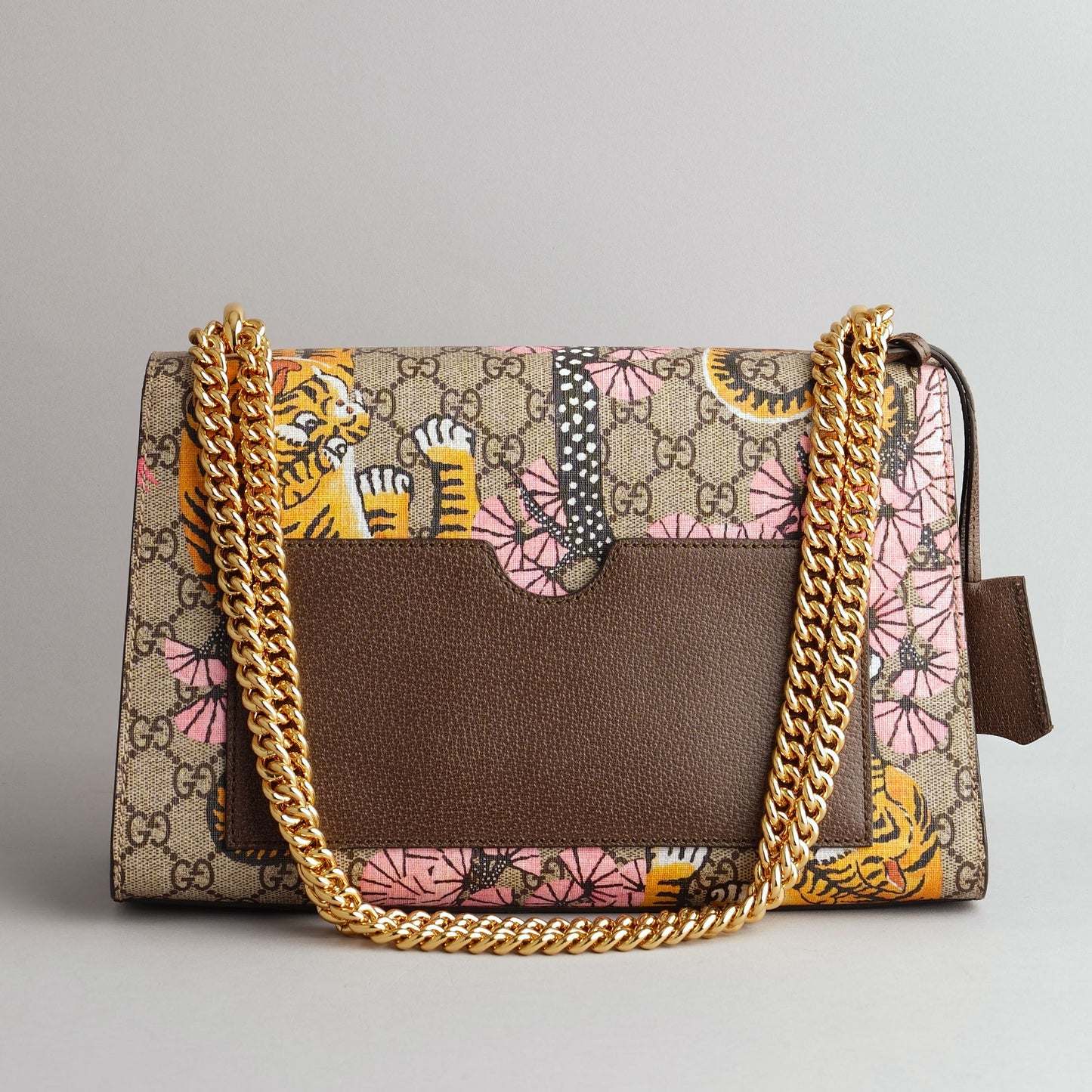 GUCCI — Sac chaîne en toile GG imprimée