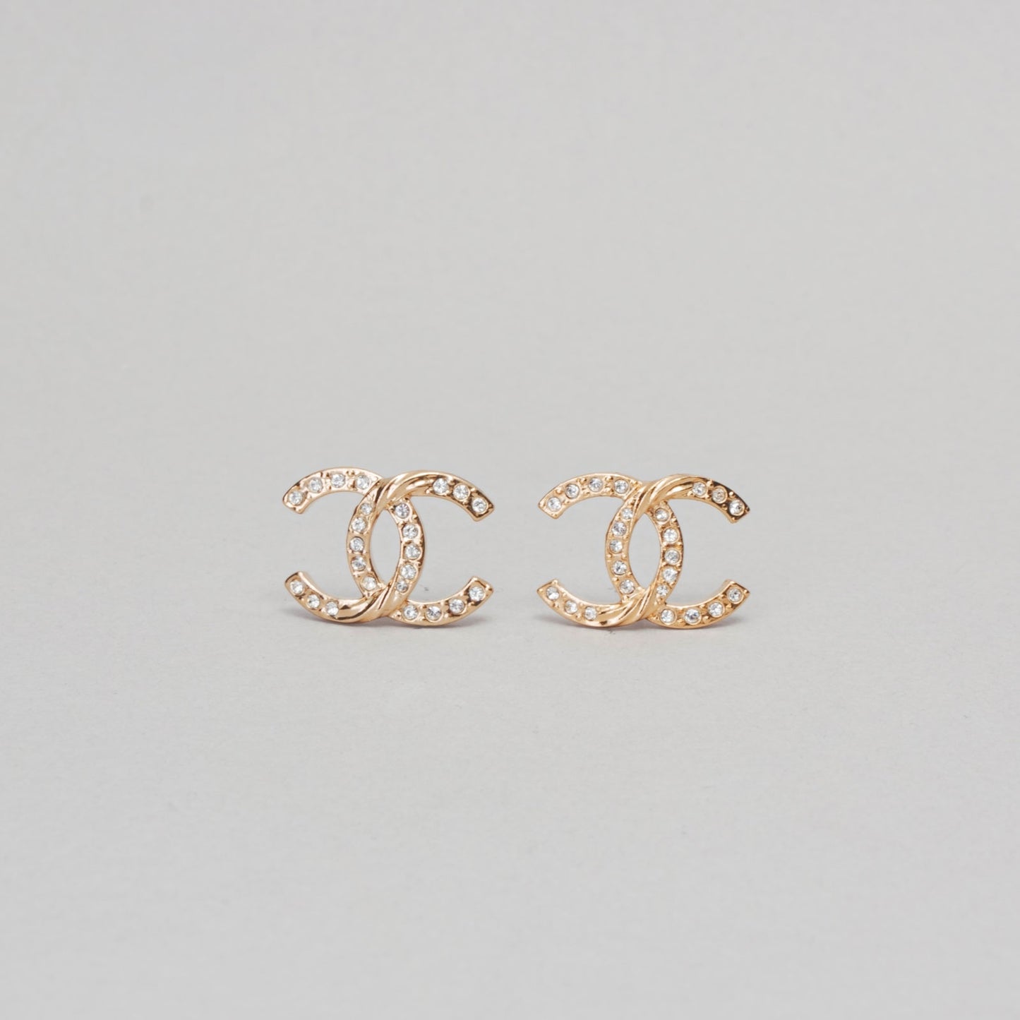 BO m  strass CHANEL doré