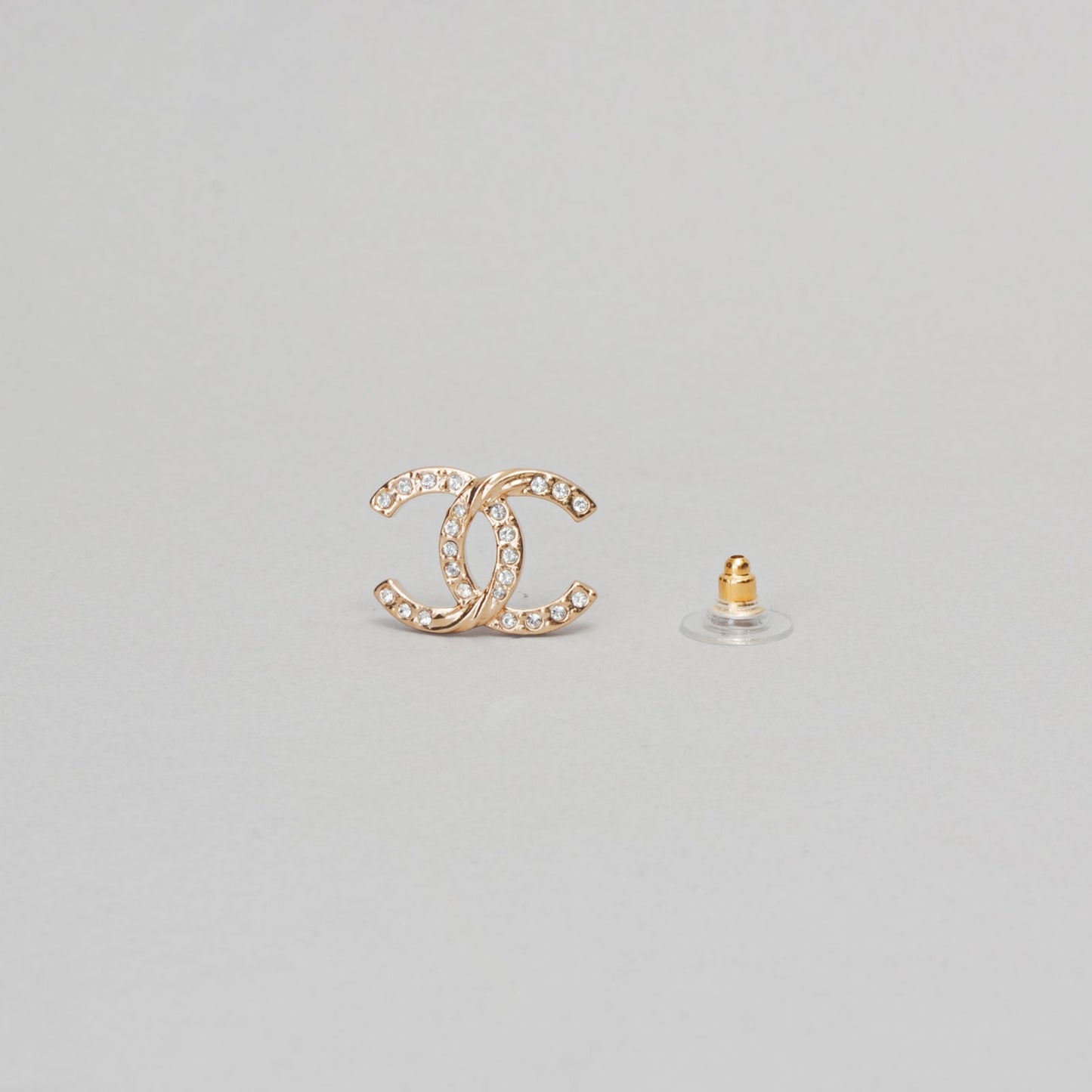 BO m  strass CHANEL doré