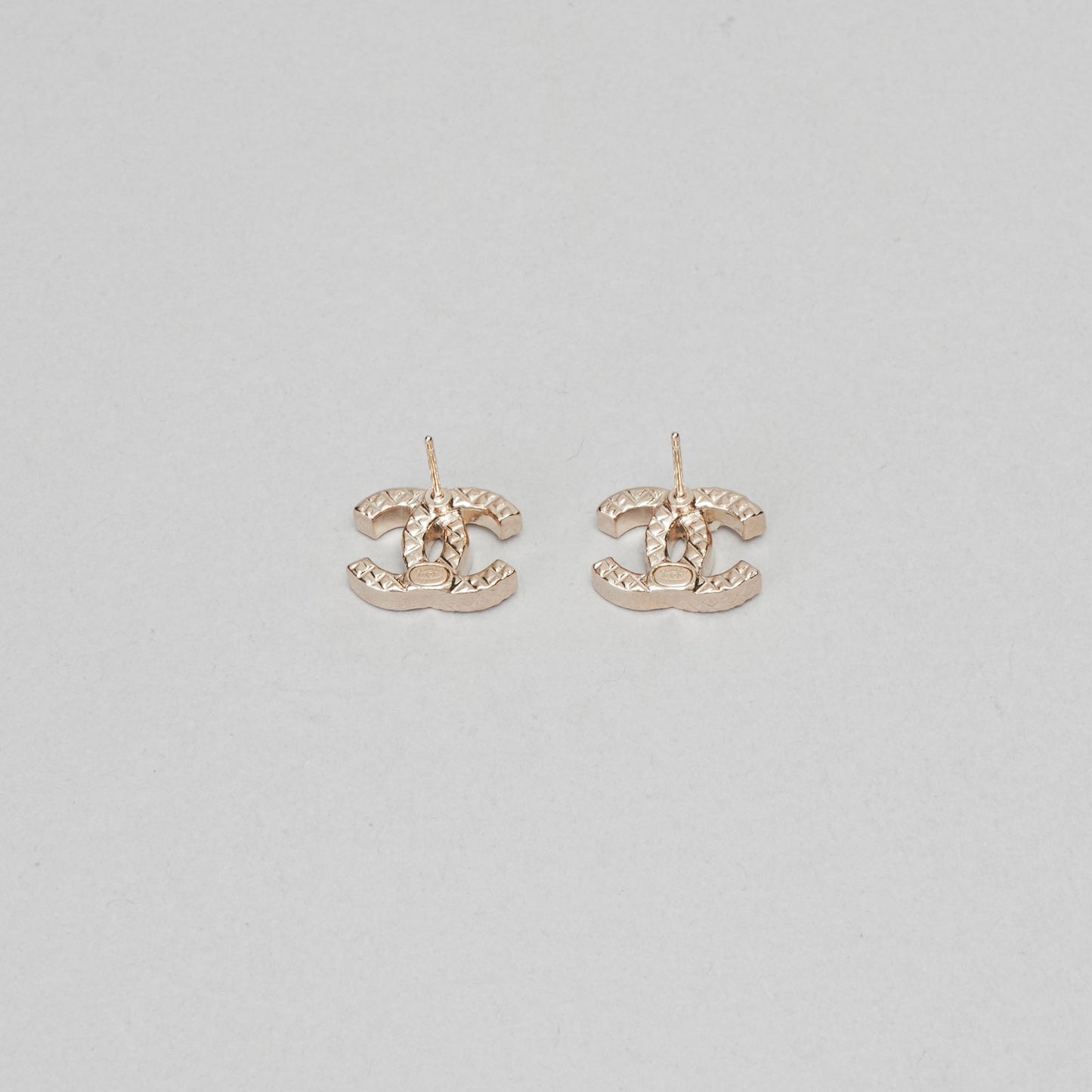 BO bi matelassé  strass CHANEL doré
