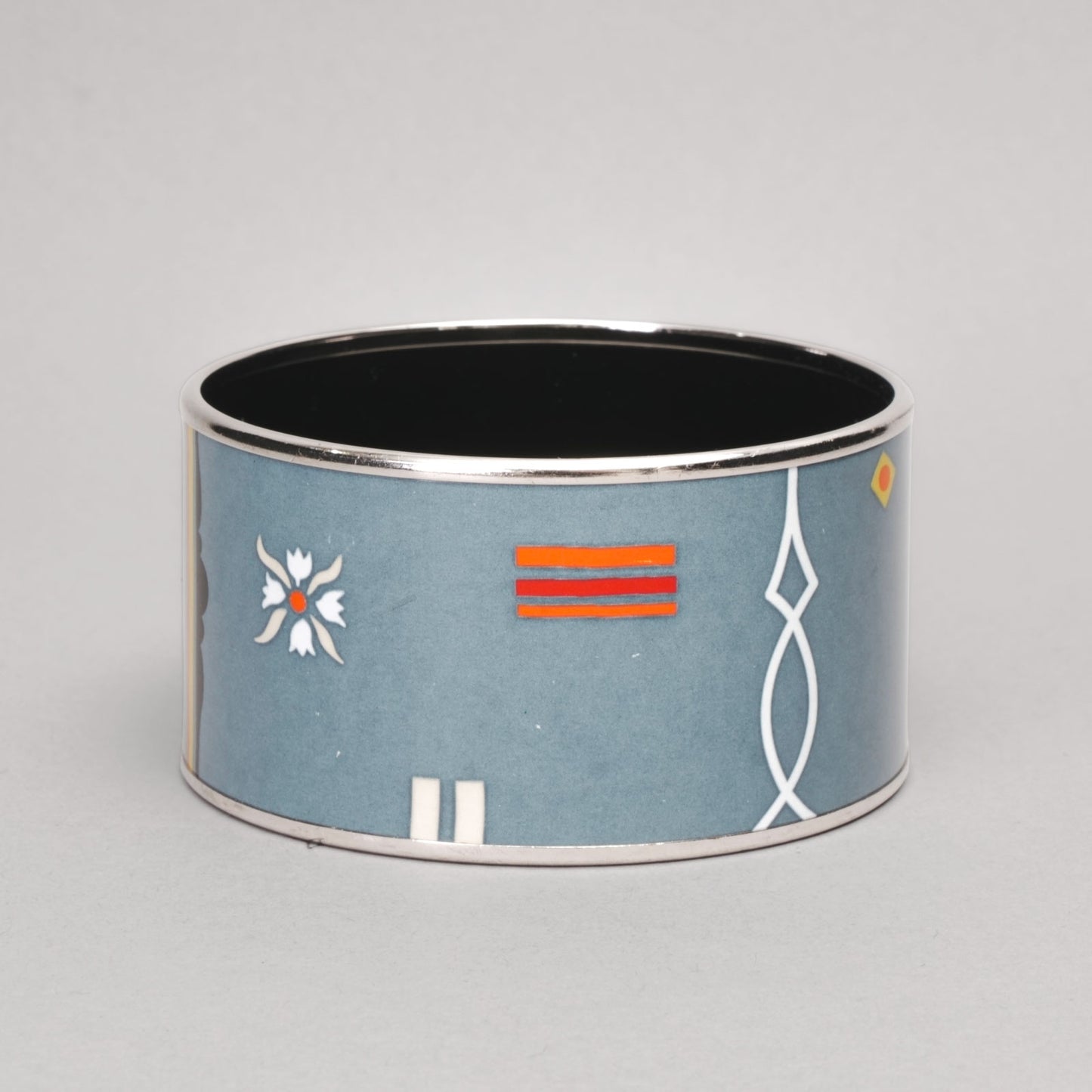 Bracelet jonc large  HERMÈS M gris