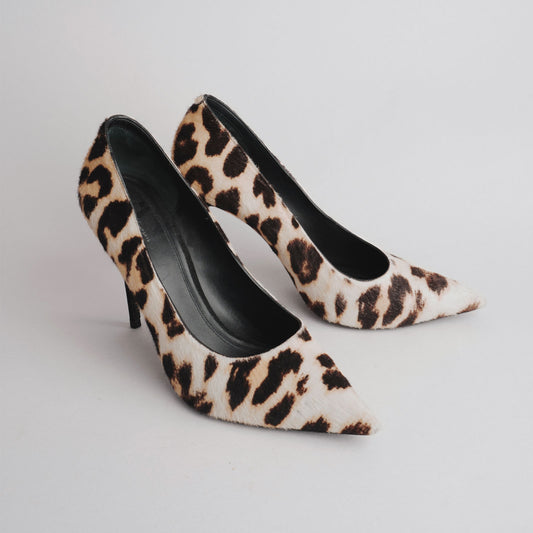 Escarpins léopard  léopard CÉLINE 39 blanc