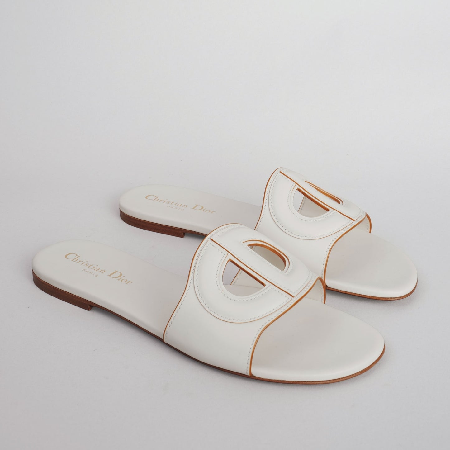Mules avec boite DIOR 39 écru