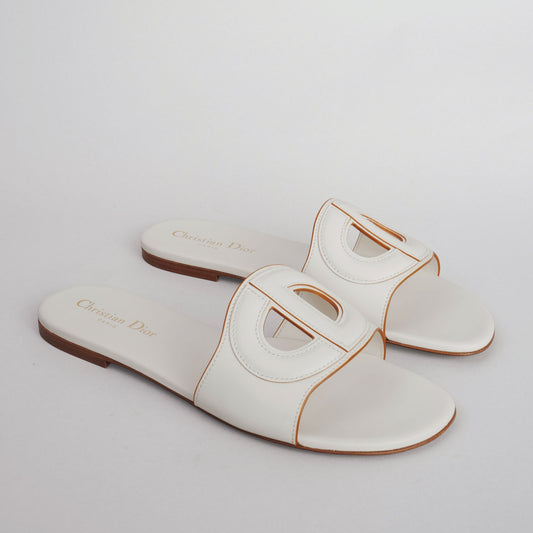 Mules avec boite DIOR 39 écru