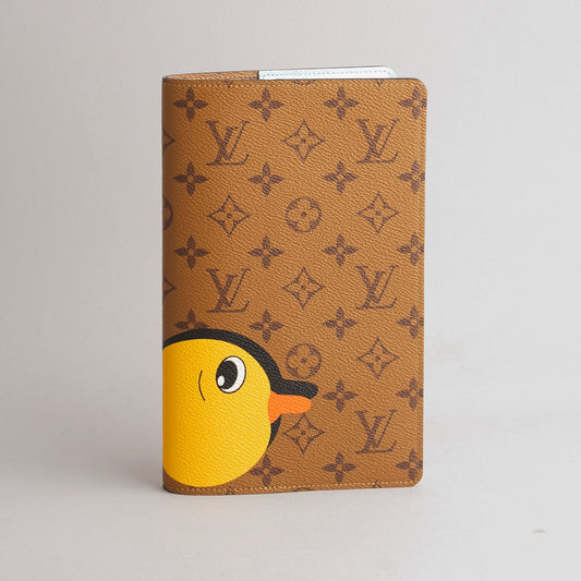 Agenda poussin LOUIS VUITTON marron