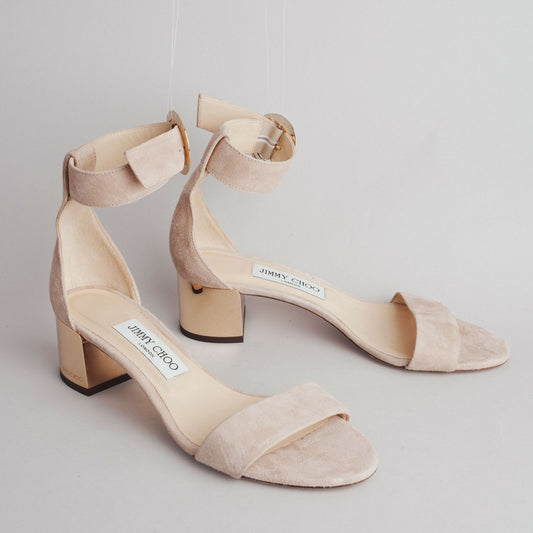 Sandales JIMMY CHOO 37 beige