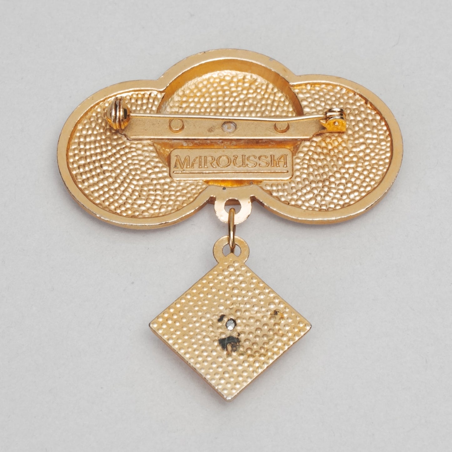 Broche 3 rond MAROUSSIA doré