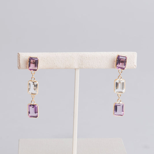 BO 2ct de diamants (sword) 6,25gr or 18ct 750/1000  blanc