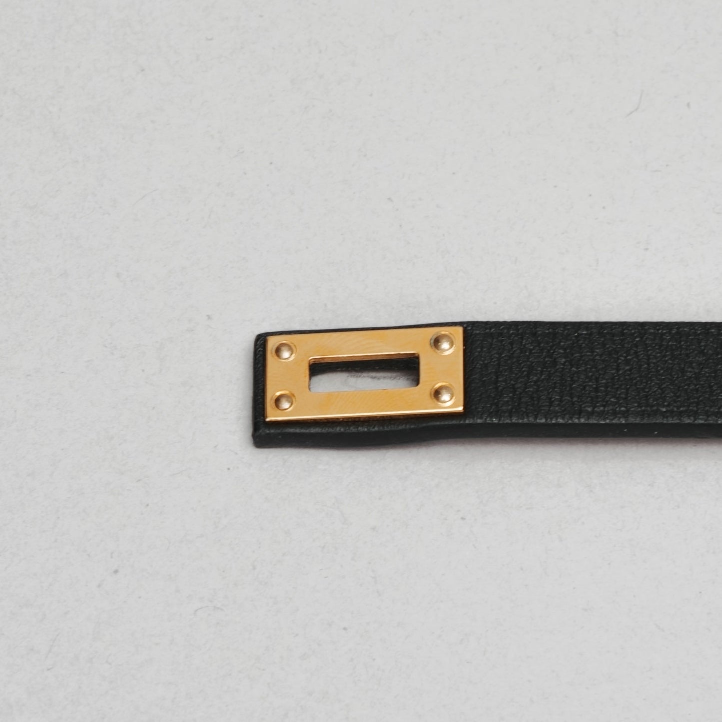 Bracelet kelly taille 1 HERMÈS noir / doré