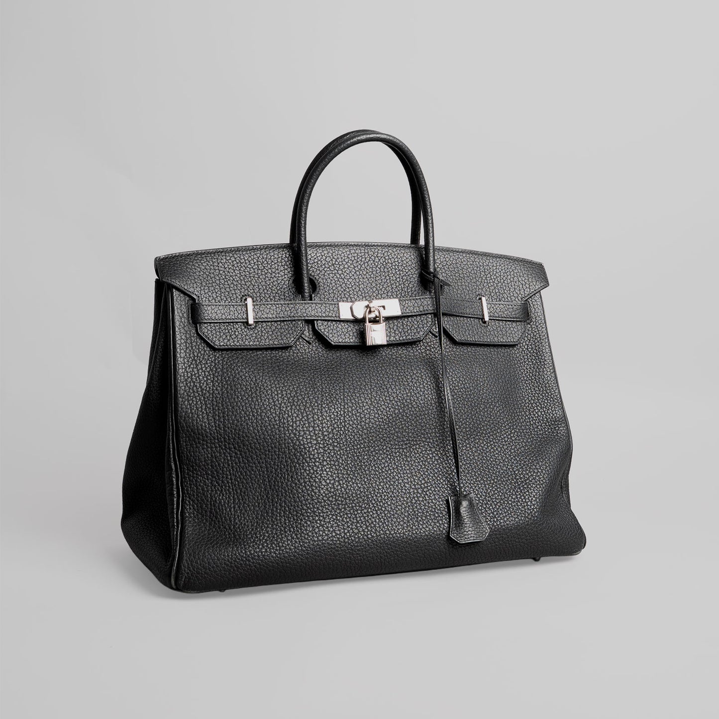 Sac à main birkin togo taille 40  HERMÈS noir