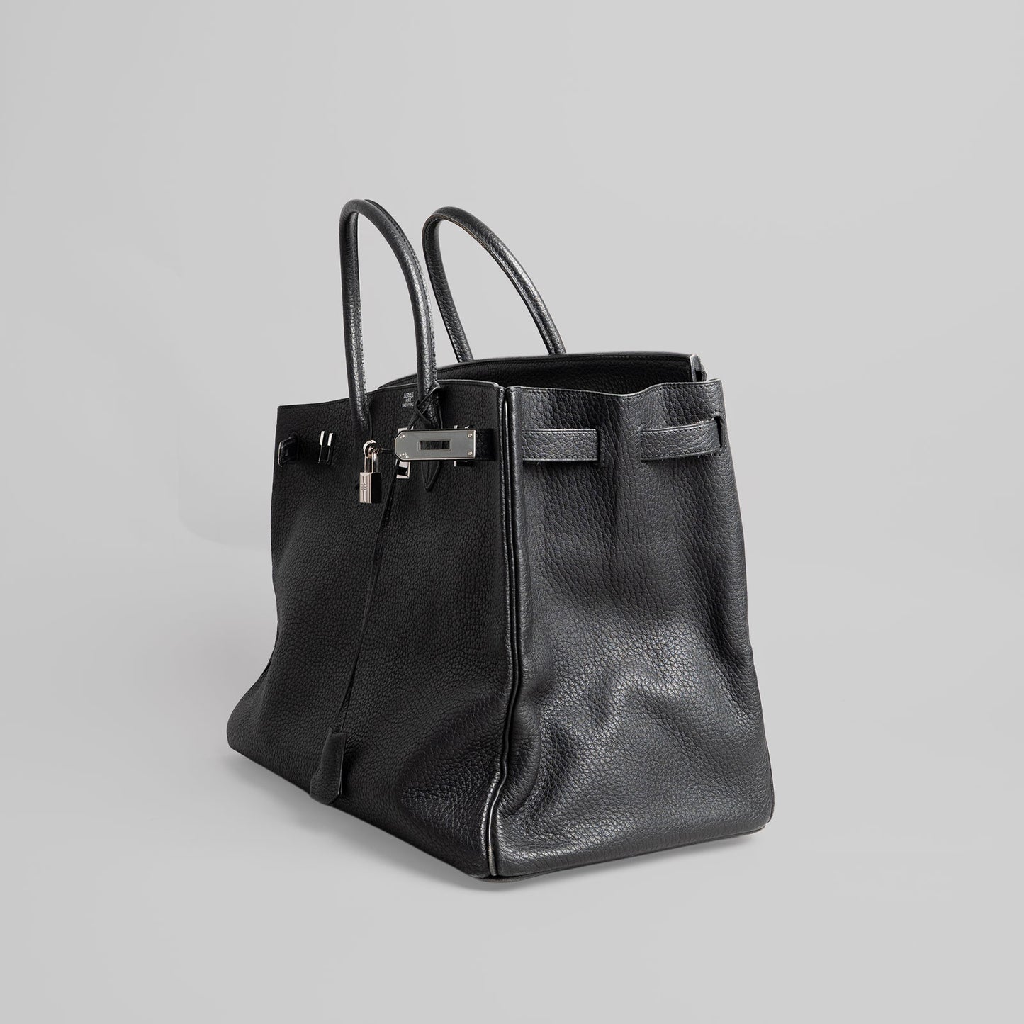 Sac à main birkin togo taille 40  HERMÈS noir