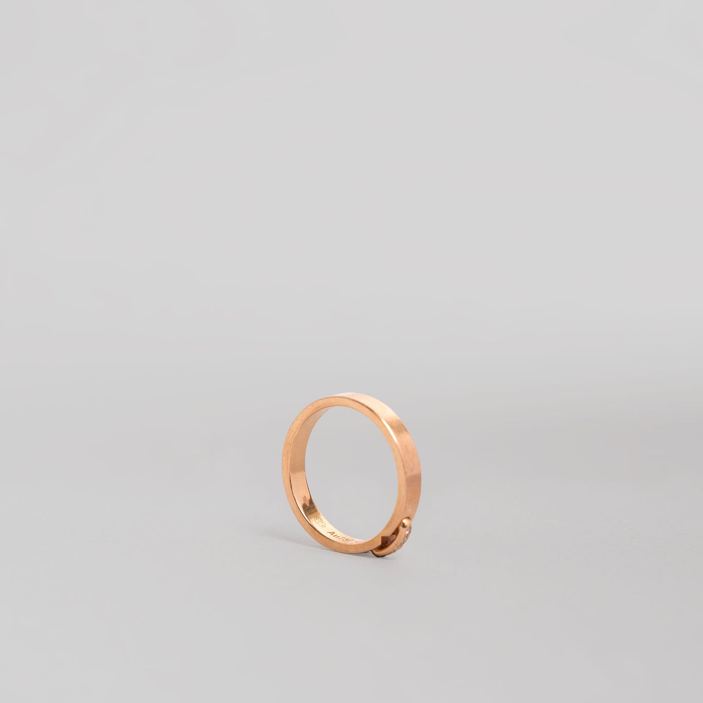 Bague en or CHAUMET rose or 750/1000 2,92GR