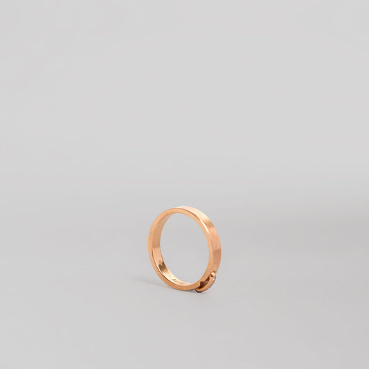 Bague en or CHAUMET rose or 750/1000 2,92GR
