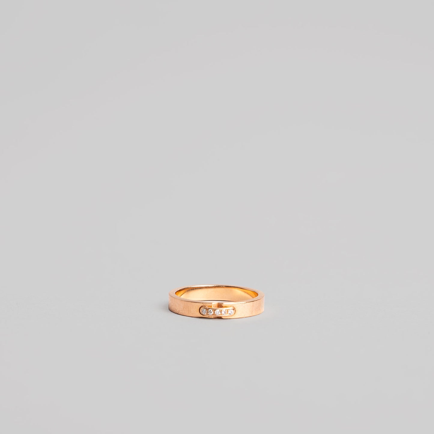 Bague en or CHAUMET rose or 750/1000 2,92GR