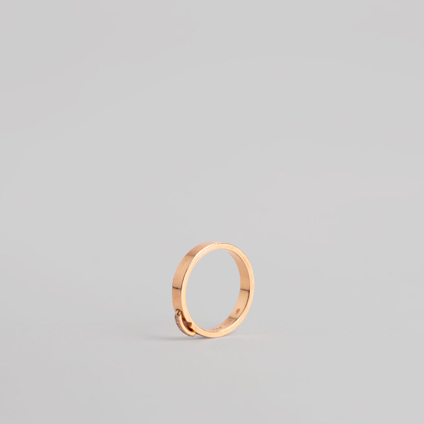 Bague en or CHAUMET rose or 750/1000 2,92GR