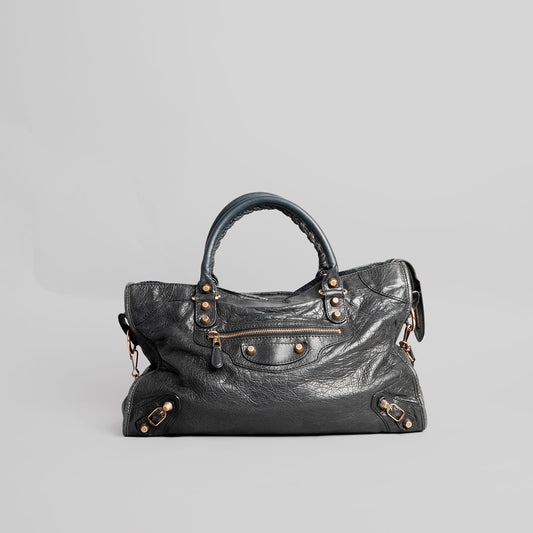 Sac à main BALENCIAGA city noir