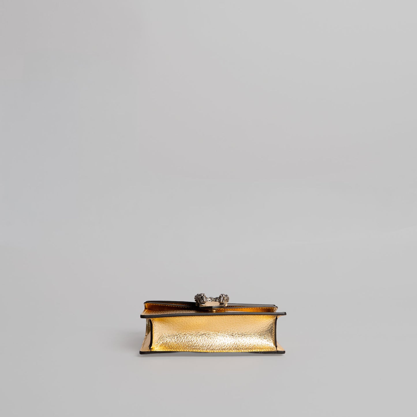 Sac à main en cuir GUCCI doré Dionysus