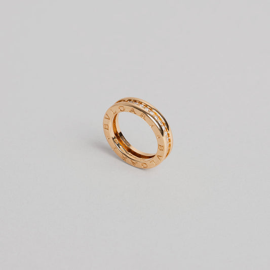 Bague en or BULGARI B01 T50 doré OR 750/1000