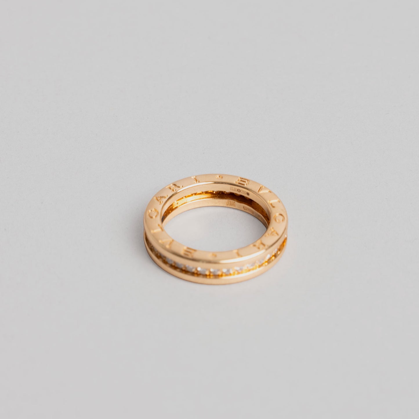Bague en or BULGARI B01 T50 doré OR 750/1000