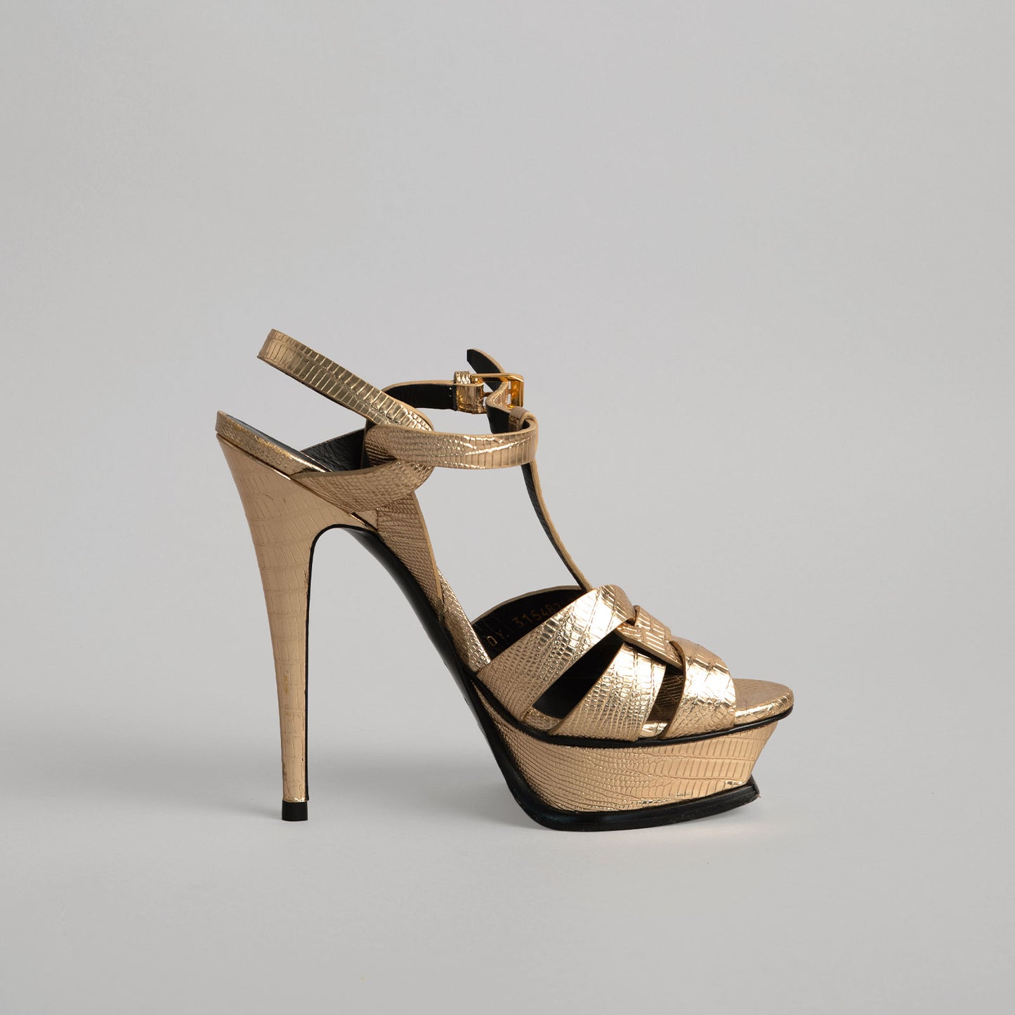Sandales en cuir YVES SAINT LAURENT 36