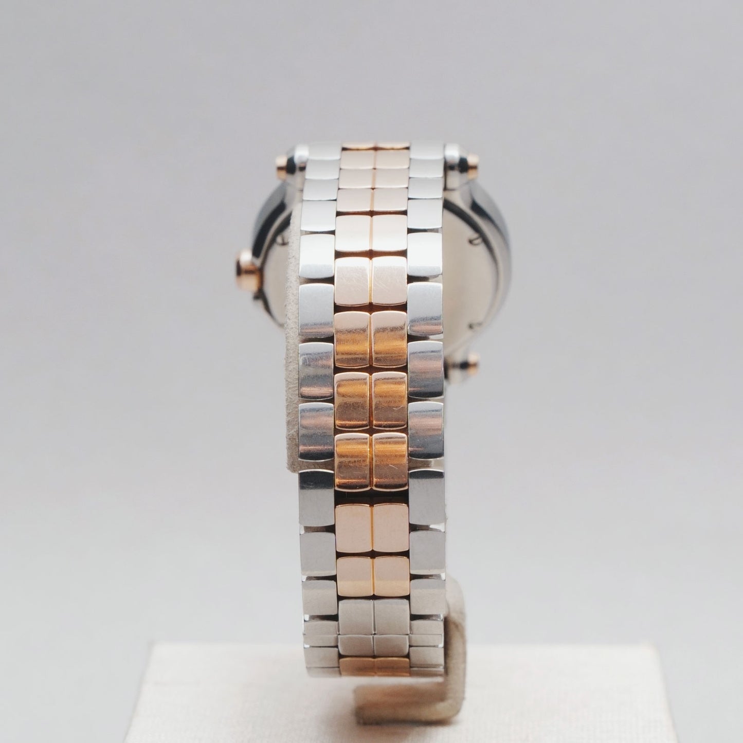 Montre avec diamant happy sport  CHOPARD rouge