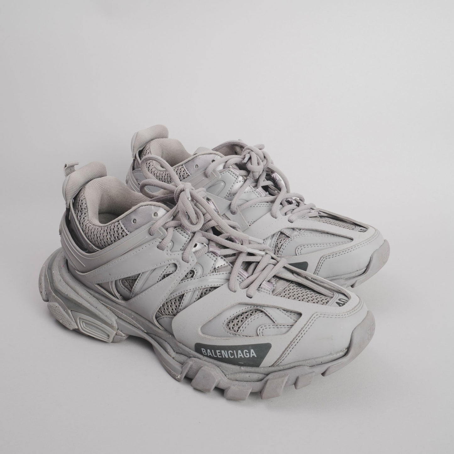 Baskets track BALENCIAGA 40 gris